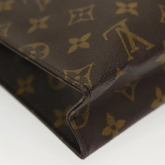 LOUIS VUITTON Monogram Poche Toilette 26 Pouch M47542 LV Auth 137596 - Picture 9 of 16